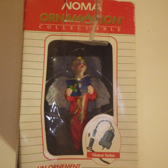 Vintage NOMA Ornamotion Angel Ornament - Picture 1 of 4